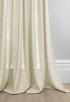 Padua Voile, Ivory - Made to Measure Curtains